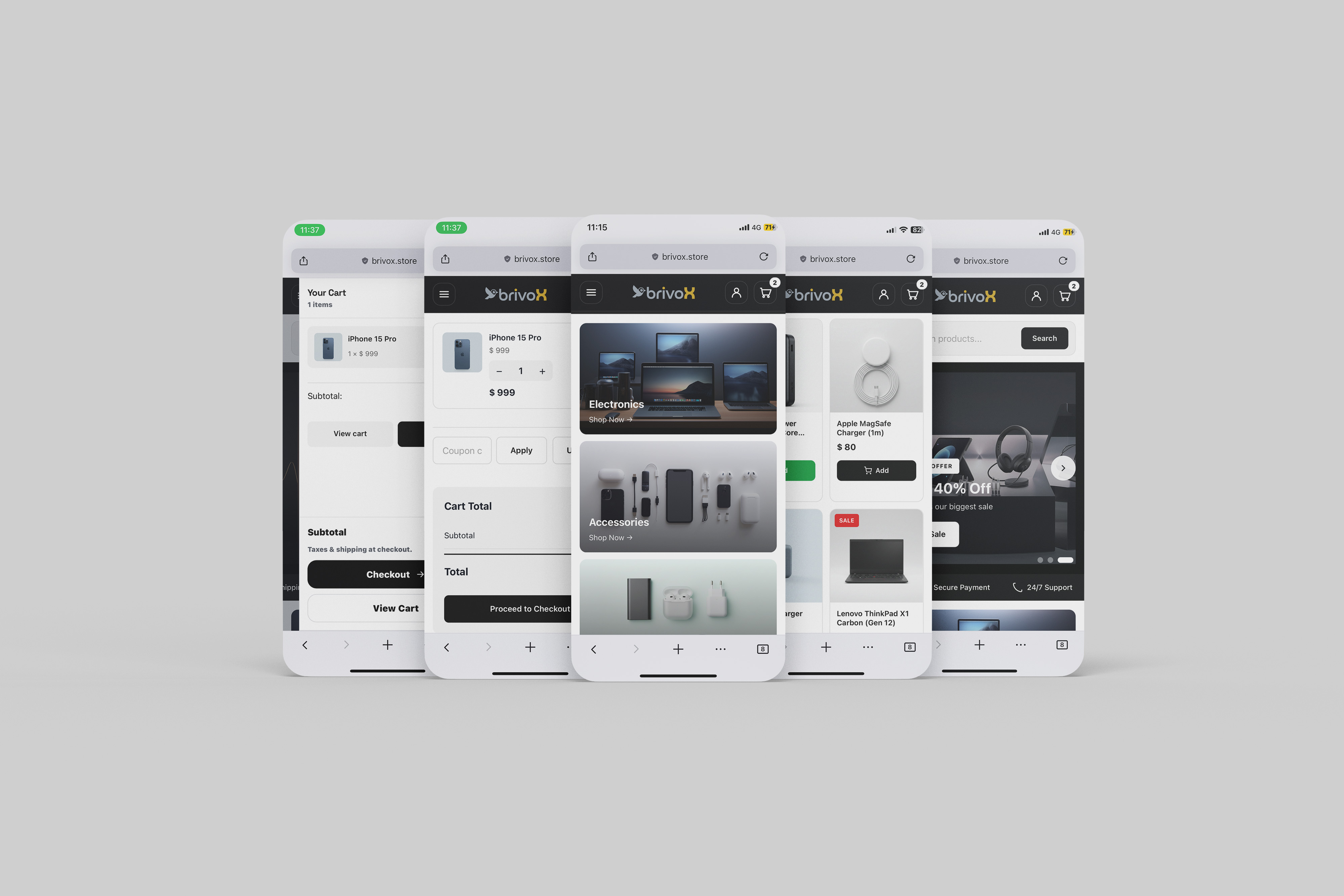 Brivox TechMart Product Preview